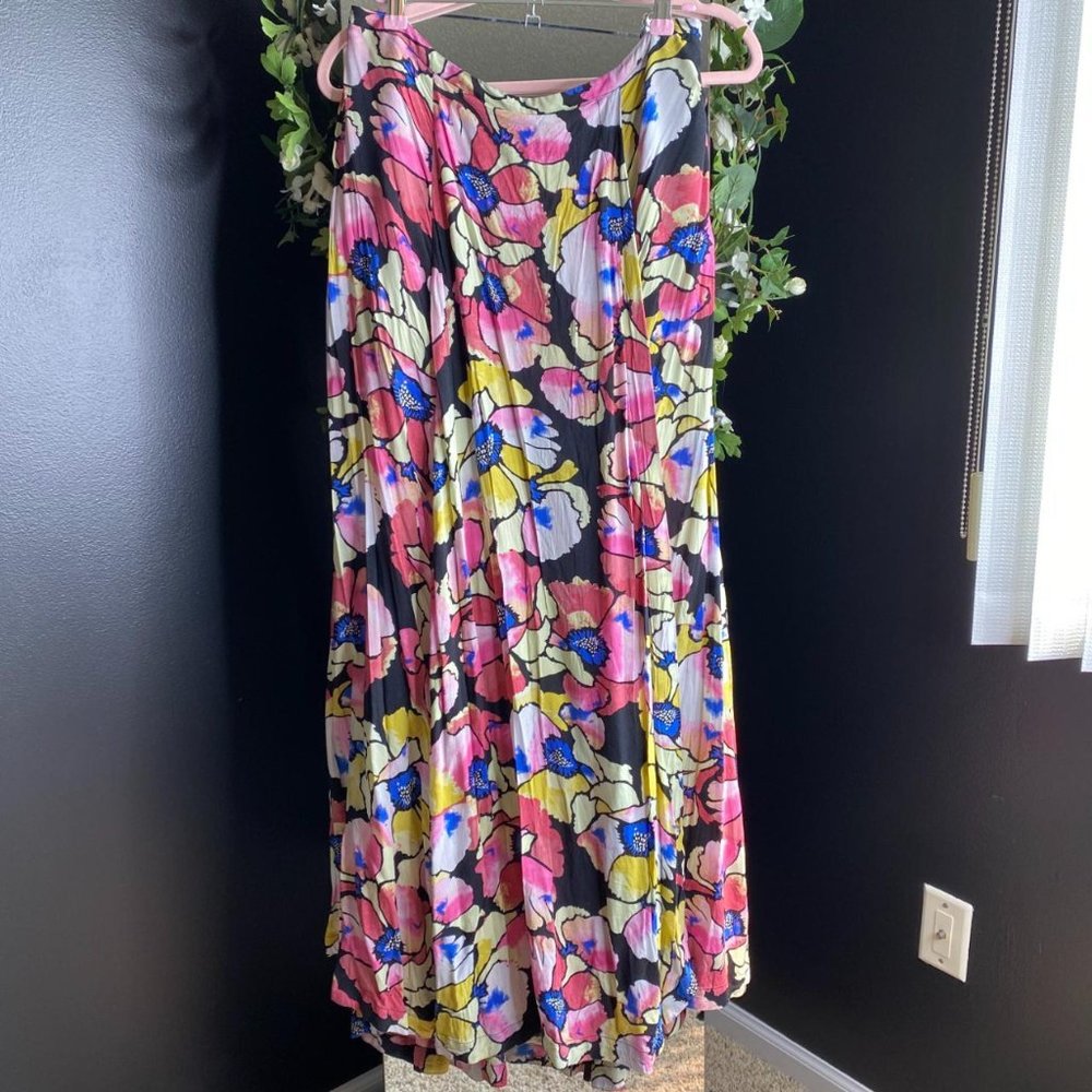 Free People Hot Tropics Floral Maxi Skirt